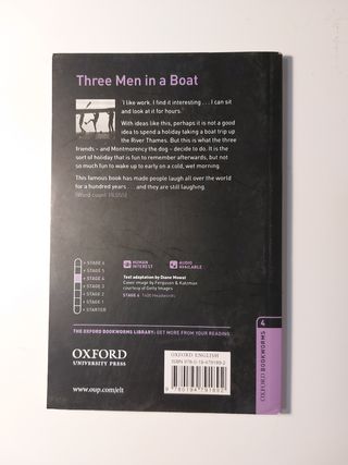Oxford Bookworms Library: Three Men in A Boat: Level 4: 1400-Word Vocabulary (Oxford Bookworms Library: Stage 4)