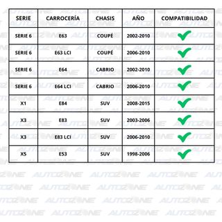 Pomo BMW Carbono de 6 marchas