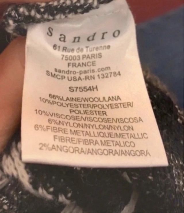 Maglione Sandro Paris taglio ampio S