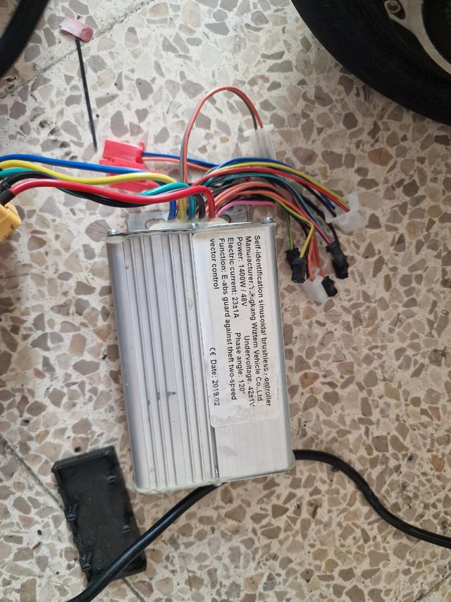 Kit motor+controladora 1400w