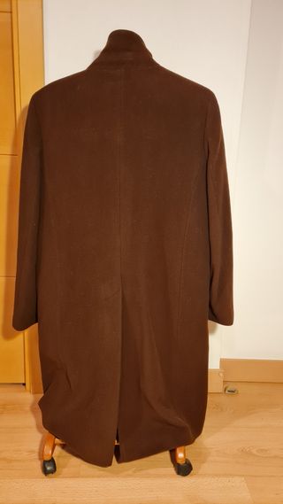 Elegante abrigo largo de lana (mujer)