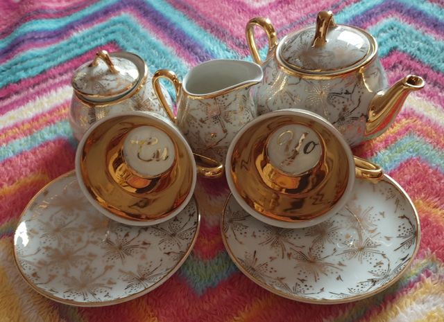 Juego de café,tú y yo.