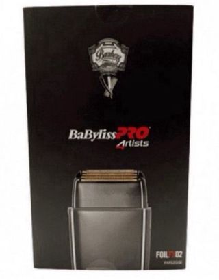 Babyliss Shaver Gunsteel Antracita FXFS2GSE 4rtist