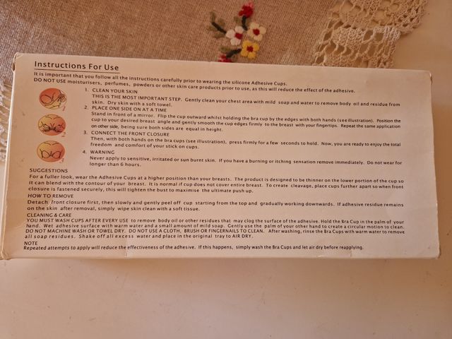 Reggiseno in silicone Tg 2D