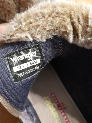 Stivaletto Wrangler nr.33 bambina