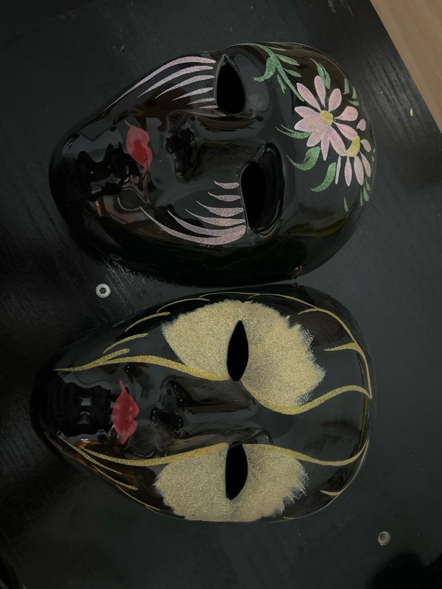 Mascaras ceramica colgar