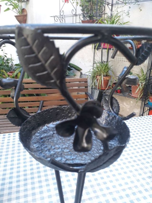 Portavasi in ferro - Vintage