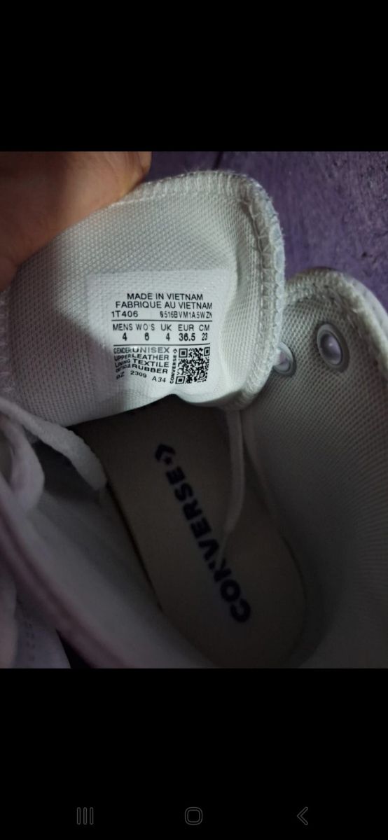 Zapatillas Converse All Star 36.5