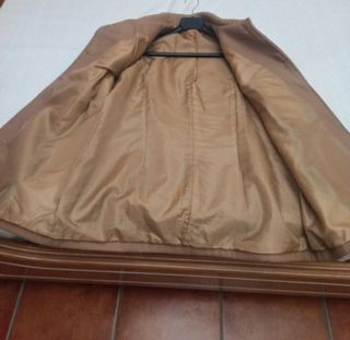 Chaquetón color camel