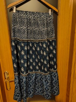 Falda larga talla M