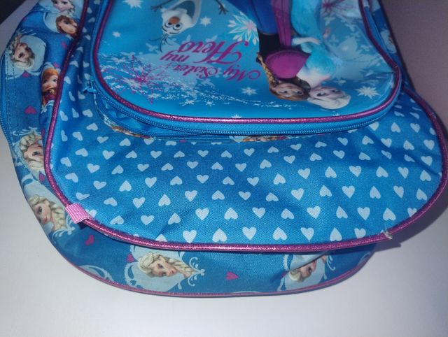 Mochila Frozen Elsa y Ana