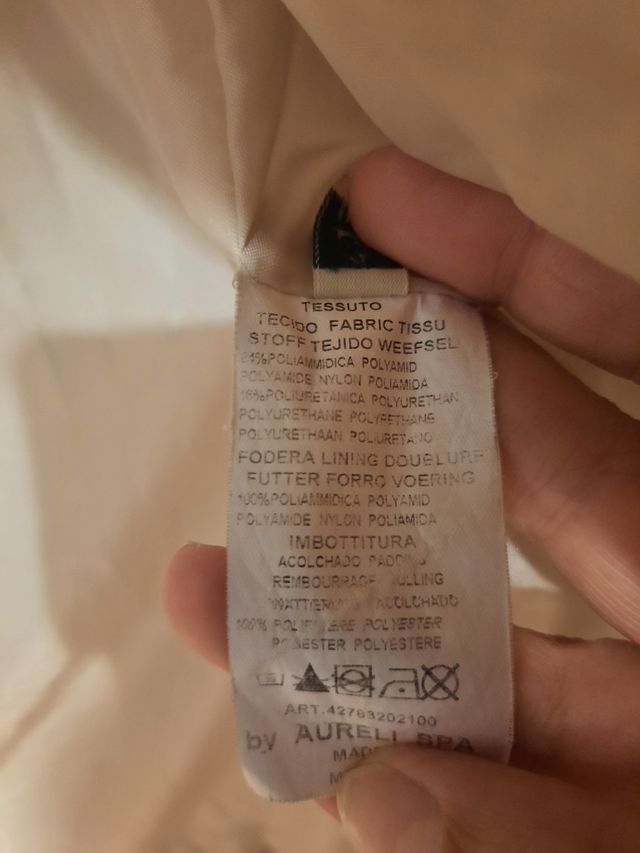 Piumino bimba tg 4 anni Red Sound