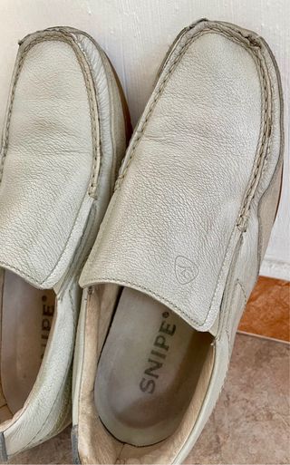 Zapatos Snipe blanco Talla: 41