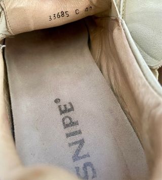 Zapatos Snipe blanco Talla: 41