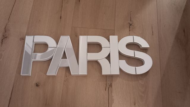 Espejos decorativos letras