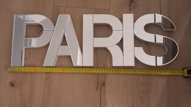 Espejos decorativos letras