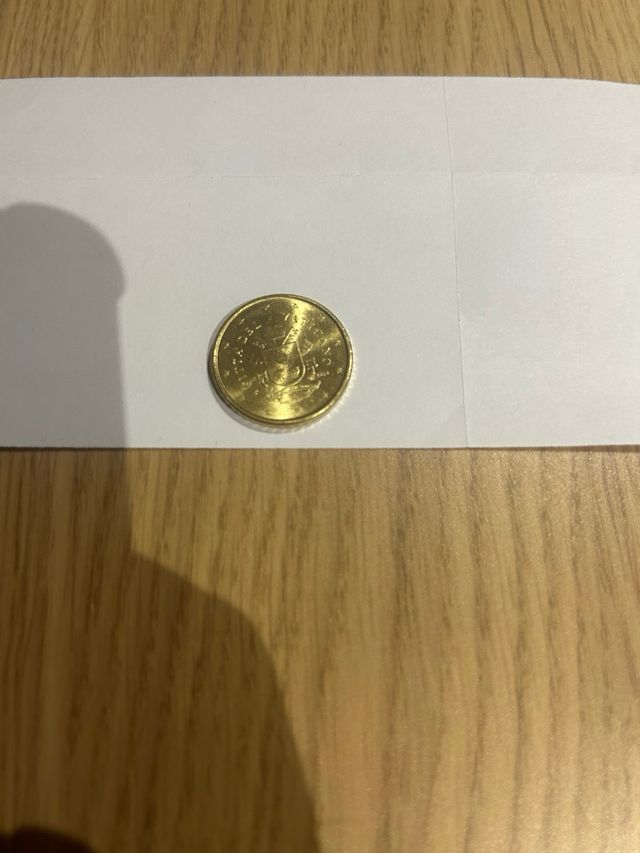 Moneda vaticano 0.50 euros 
