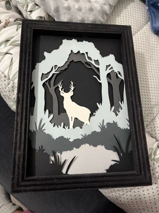 Cuadro patronus harry potter