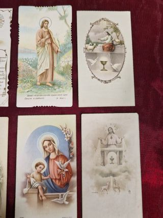 Lote recuerdo primera comunión  años 50