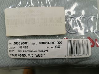 Ropa de Audi desde 25€