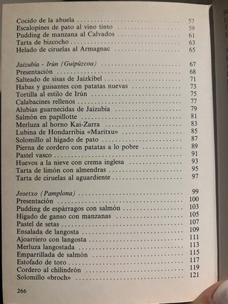 Libro de cocina