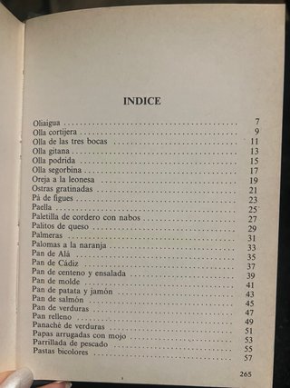 Libro de cocina
