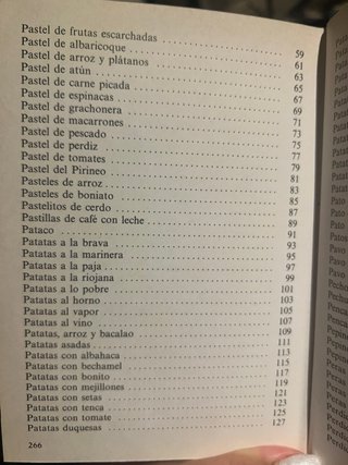 Libro de cocina