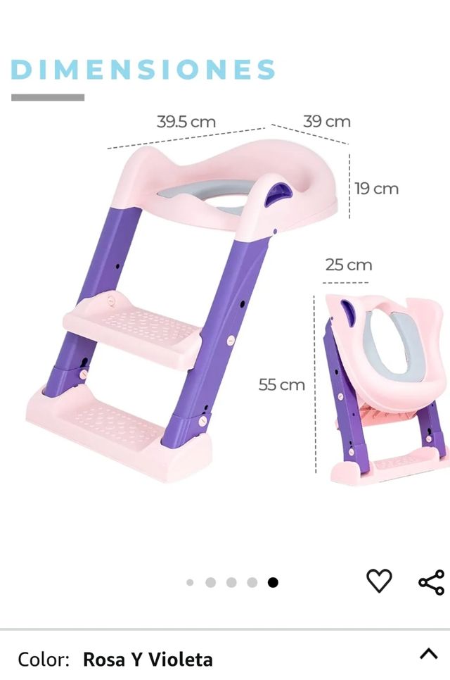 Adaptador wc con escaleras