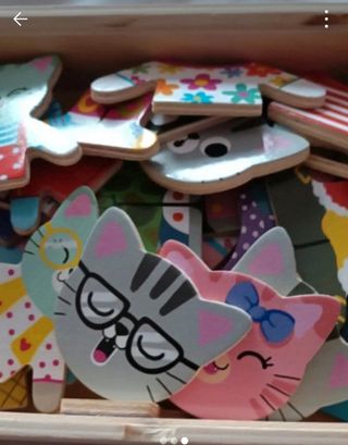 Puzzle de gatos