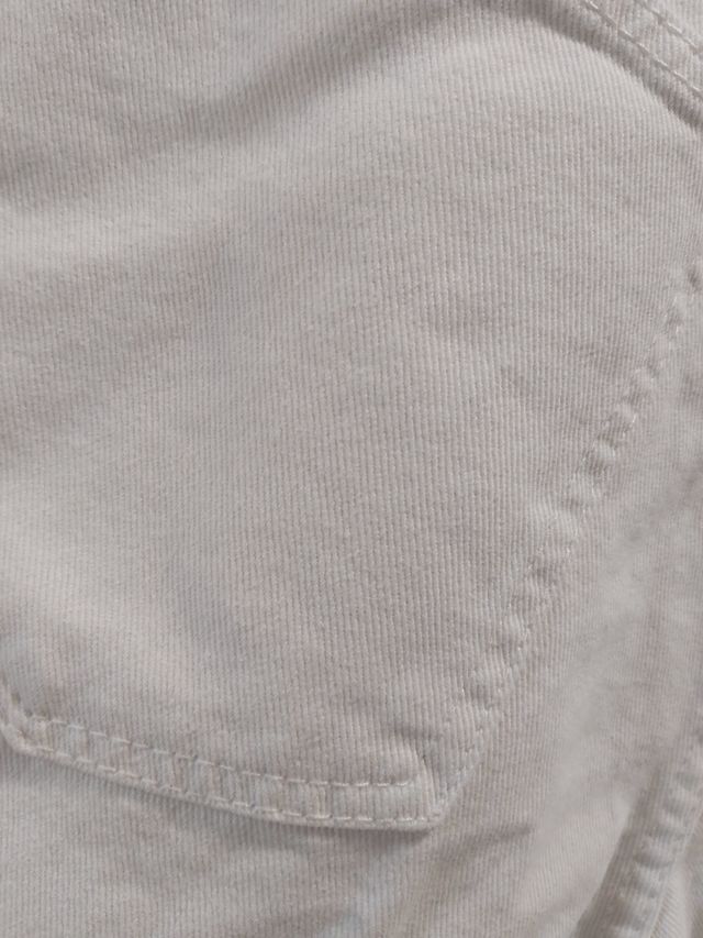 Pantalón culotte blanco