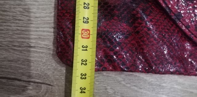 bolso Rojo cadena joya