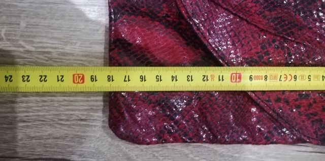 bolso Rojo cadena joya