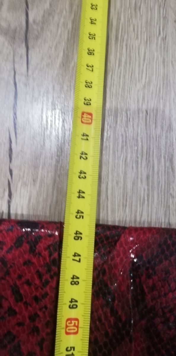 bolso Rojo cadena joya