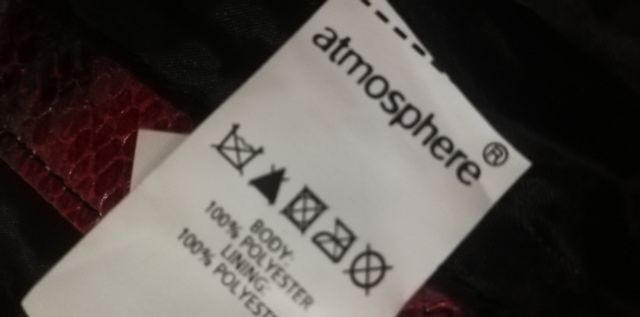 bolso Rojo cadena joya