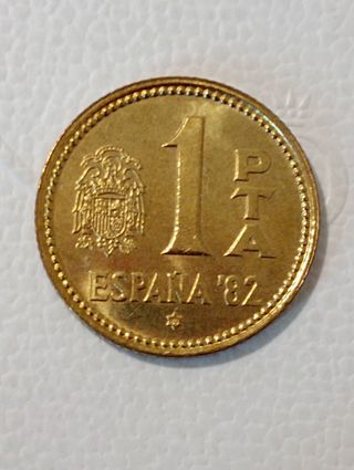 moneda de España del año 1980,