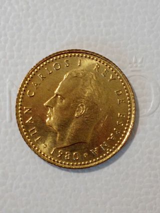 moneda de España del año 1980,