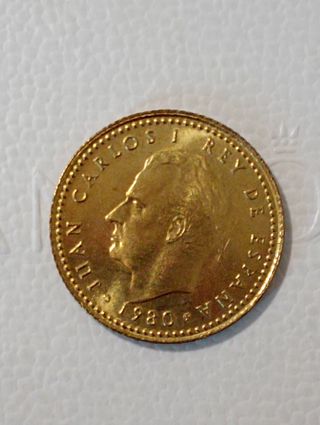 moneda de España del año 1980,