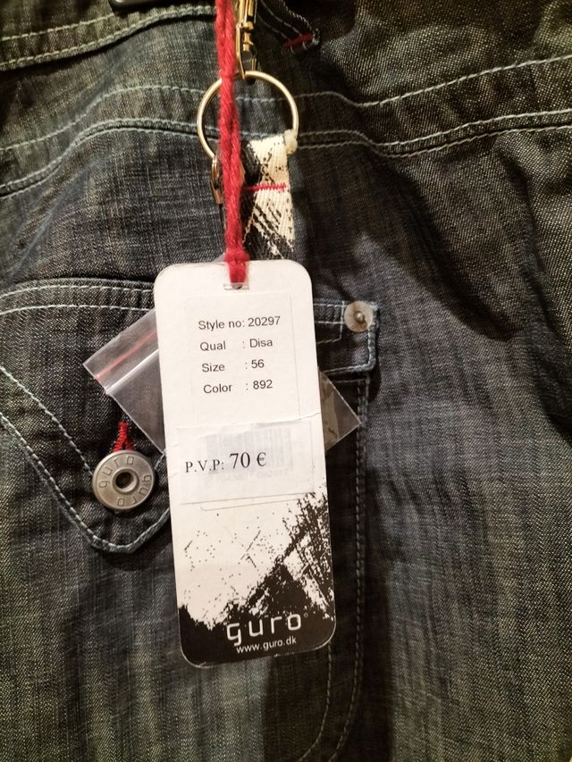 Pantalón vaquero mujer Guro Talla 56