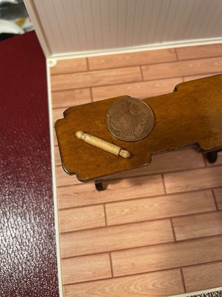 Mattarello legno miniatura