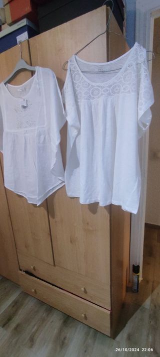 Blusas blancas