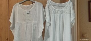 Blusas blancas