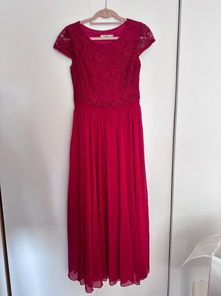 Vestido largo de fiesta talla M