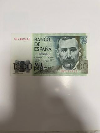 Billete 1000 pesetas