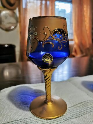 bicchiere decorato Vetro di Murano