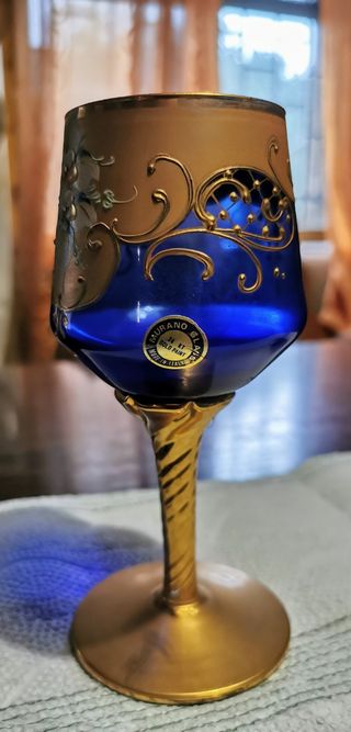 bicchiere decorato Vetro di Murano