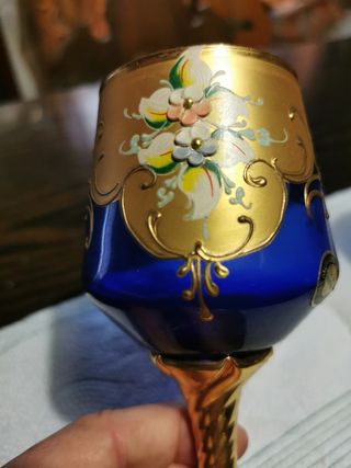 bicchiere decorato Vetro di Murano