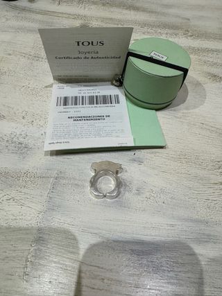 Anillo Oso Tous Original plata n 13