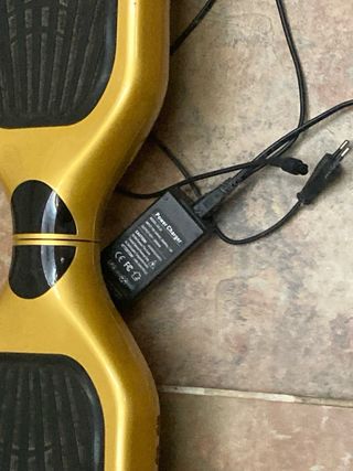 Hoverboard dorado