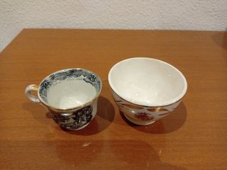 🇪🇦 Tazón y taza de loza de la cartuja