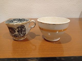 🇪🇦 Tazón y taza de loza de la cartuja
